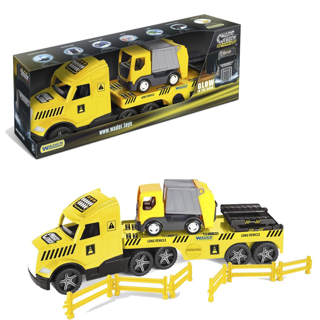 

Эвакуатор Magic Truck Technic с мусоровозом MiC (36440) (172261)
