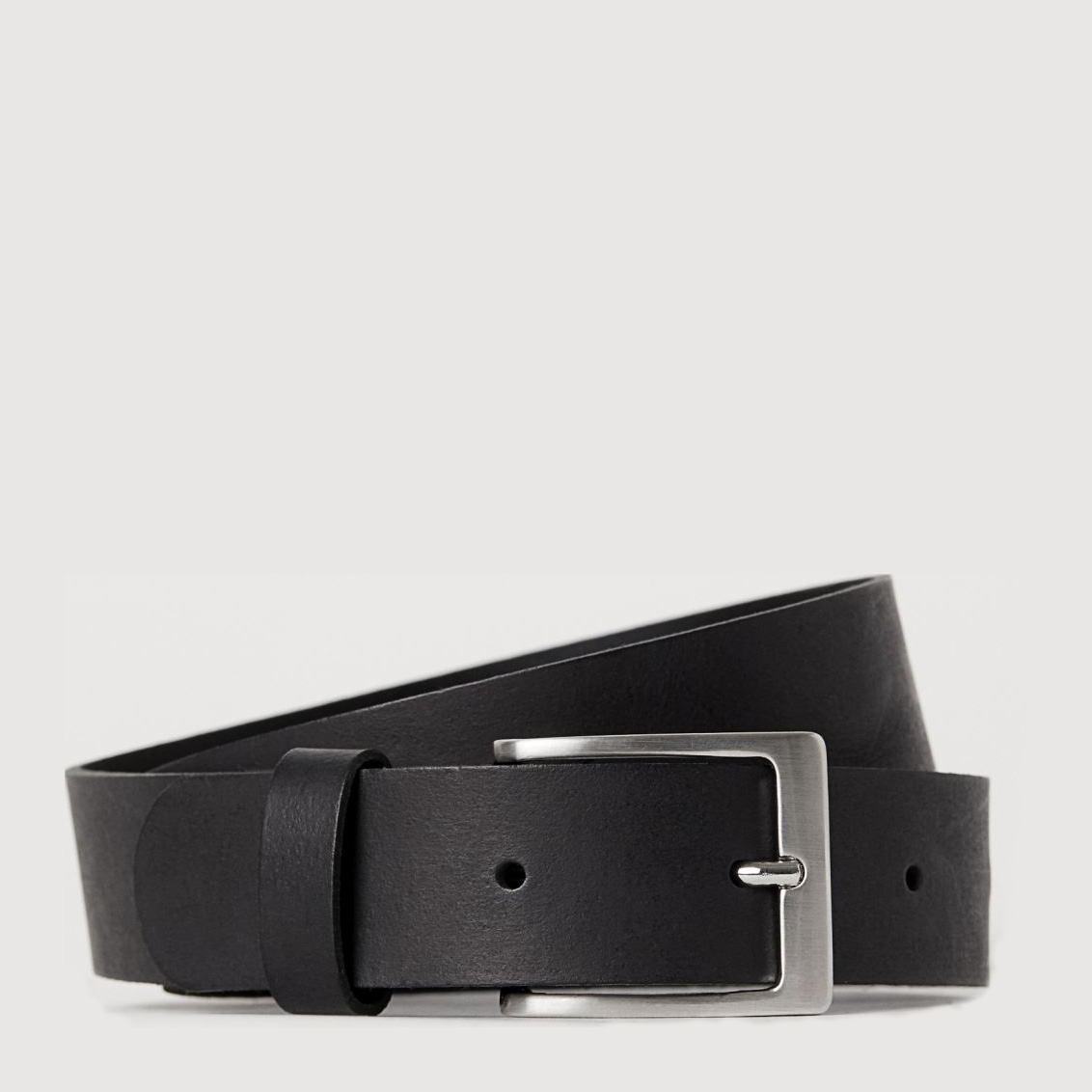 

Мужской ремень кожаный H&M 7171801sdm Черный
