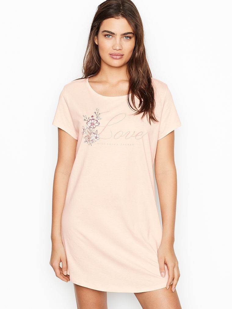 

Домашнее платье Хлопковое Victoria's Secret 404-189 ХS Кремовое