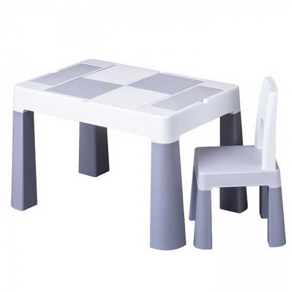 

Столик и стульчик Tega Baby MultiFun Grey