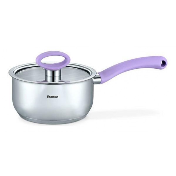 

Ковш из нержавеющей стали Fissman Veronica 1.6 л с бакелитовой ручкой Ø16 см