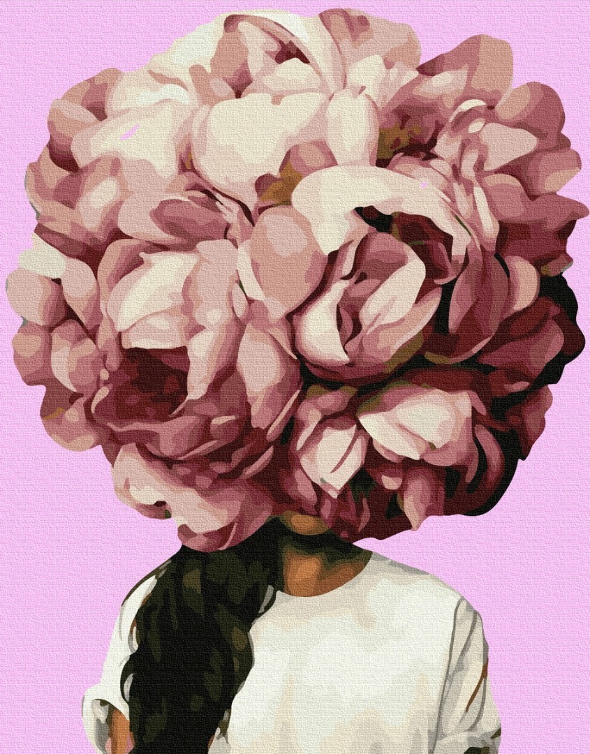 

Картина по номерам Цветочное головокружение, Brushme 40*50