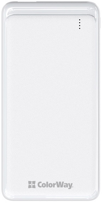 

УМБ ColorWay 10000 mAh Slim 18W White (CW-PB100LPG3WT-PD)