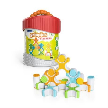

Магнитный конструктор Guidecraft Grippies Stackers, 16 деталей