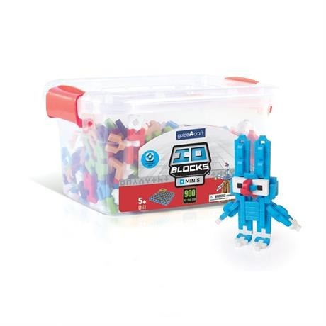 

Конструктор Guidecraft IO Blocks Minis с дополненной 3d реальностью, 900 деталей