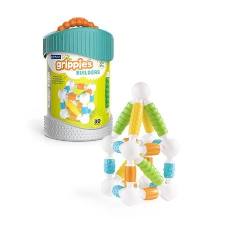 

Магнитный конструктор Guidecraft Grippies Builders, 30 деталей