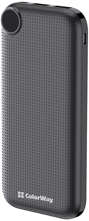 

УМБ ColorWay 10000 mAh Slim LCD Black (CW-PB100LPH2BK-D)
