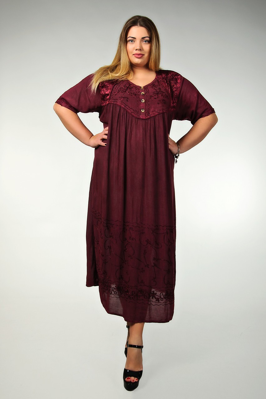 

Платье  бордовое 214, Платье 56 бордовое 214