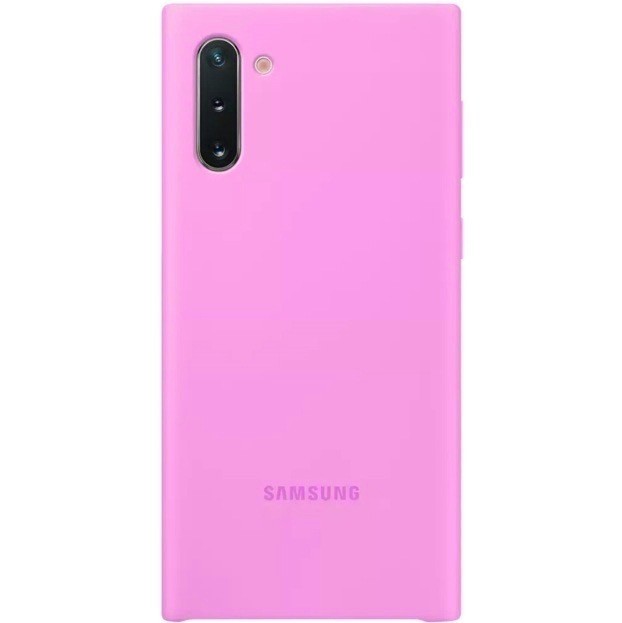 

Силиконовый чехол накладка Protective Silicone Cover Samsung Galaxy Note 10 EF-PN970 pink