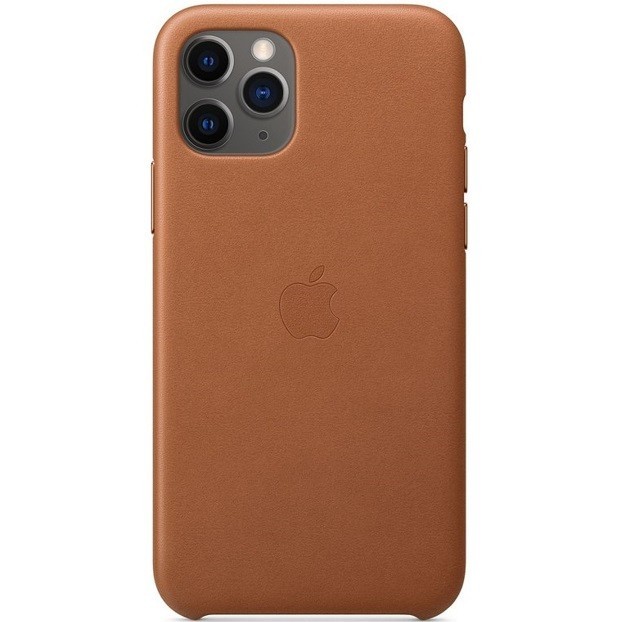 

Кожаный чехол накладка Official Leather Case Apple Iphone 11 Pro 5.8" Saddle Brown