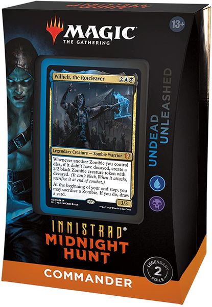 

Настольная игра Wizards of the Coast Колода командира Innistrad: Midnight Hunt (Undead Unleashed) АНГЛ (C89550000)
