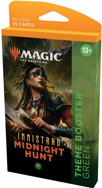 

Настольная игра Wizards of the Coast Тематический бустер Innistrad: Midnight Hunt (Зеленый) АНГЛ (C89520000)