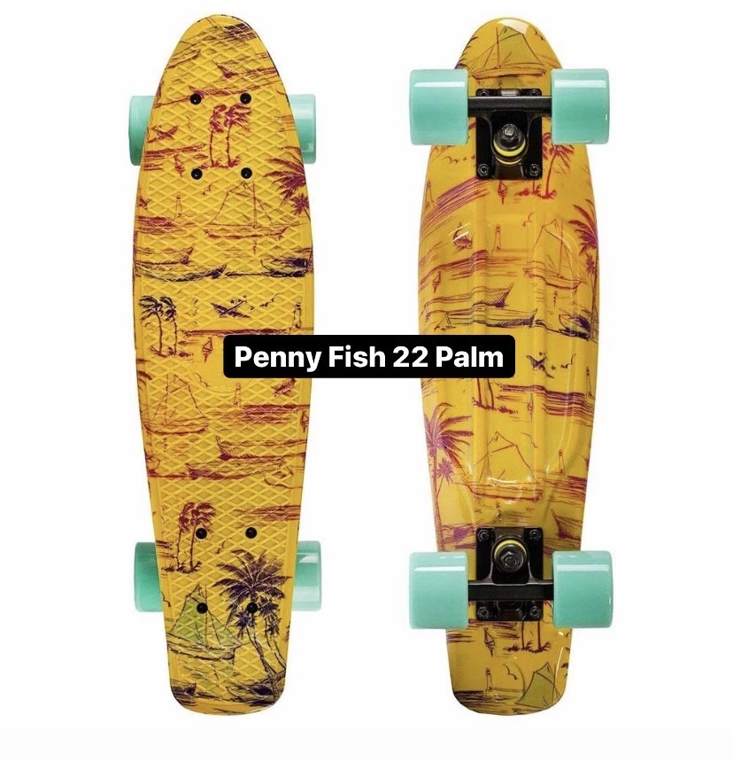 

Пенни борд (Penny Board) 22" Fish Palm