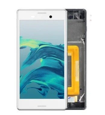 

Дисплей для Sony E2312 Xperia M4 Aqua Dual Sim / E2333 / E2363 c сенсором белый и рамкой