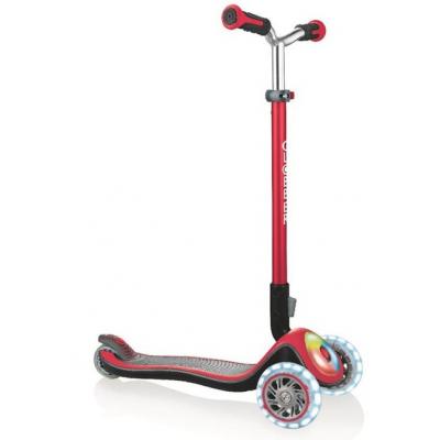 

Самокат Globber Elite Prime Красный с подсветкой (444-802)
