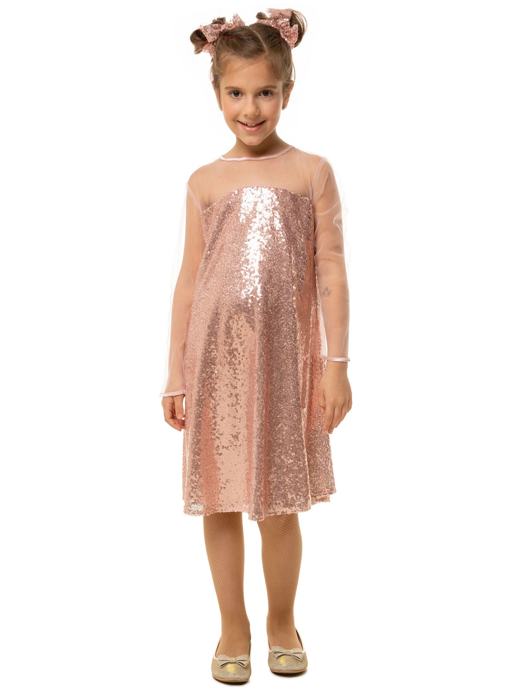 

Платье Yumster Sequin YG.21.30.005 152 см Пудровое
