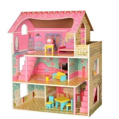 

Игровой набор Bambi Деревянный домик для кукол (MD 2203)