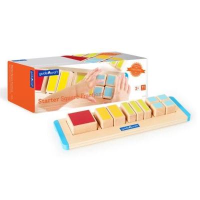 

Игровой набор Guidecraft Manipulatives Дробные части квадрата (G6748)