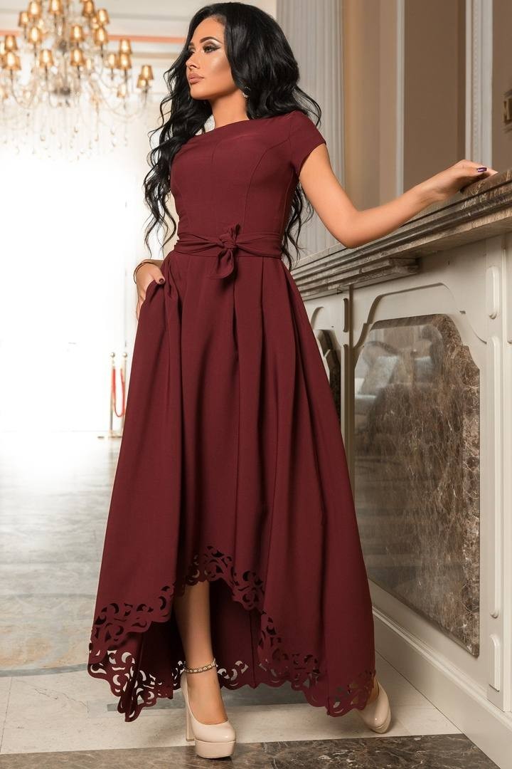 

Платье Beauty Kris 572-1_44 44 Бордовое