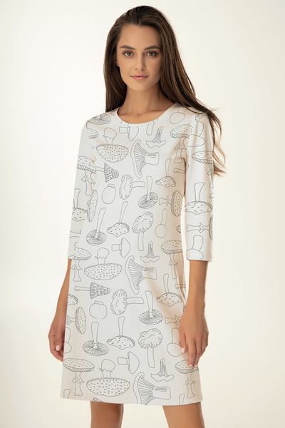 

Сорочка из хлопка Jasmine Agnesia XL молочно-серая 4506/57