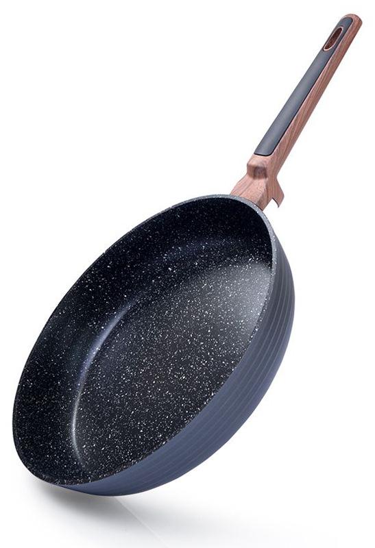 

Сковорода Fissman Diamond Grey Ø26см с 5-слойным антипригарным покрытием
