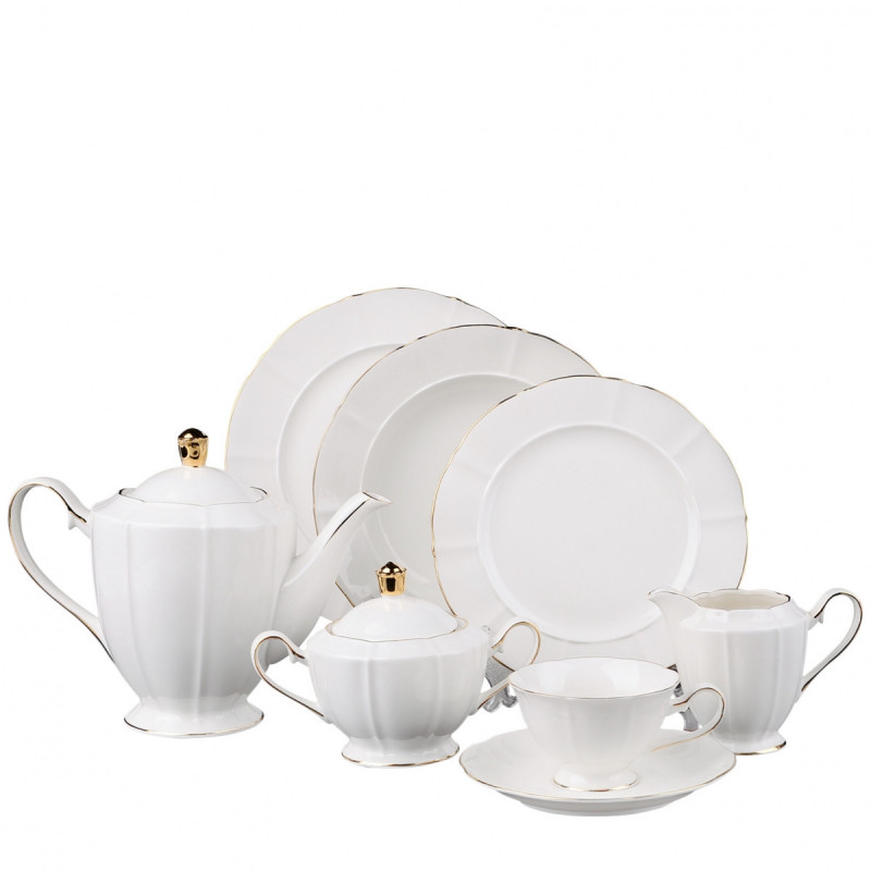 

Столовый сервиз на 6 персон фарфор NP41SETTEA