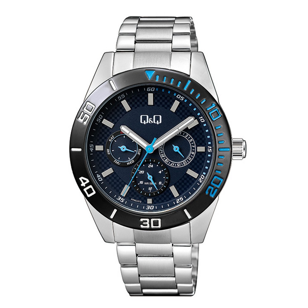 

Наручные часы Q&Q AA42J412Y Silver-Black
