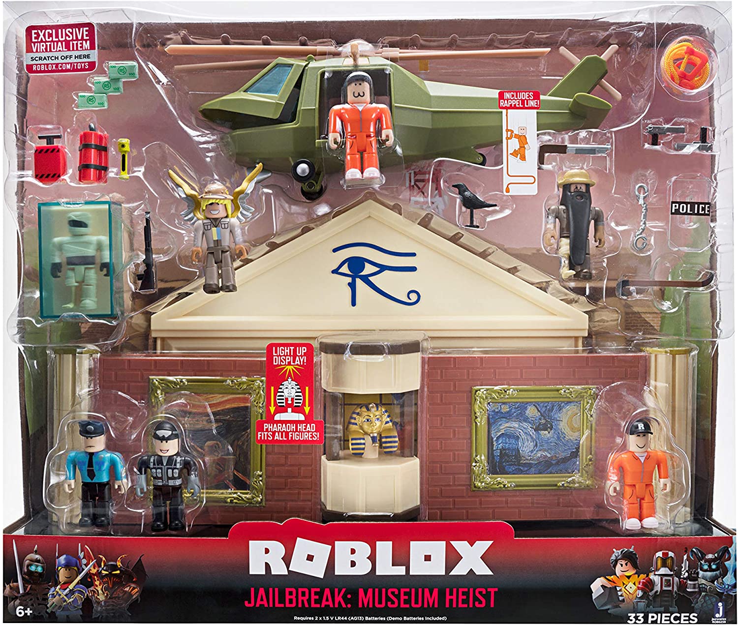 Roblox jailbreak store museum heist toy