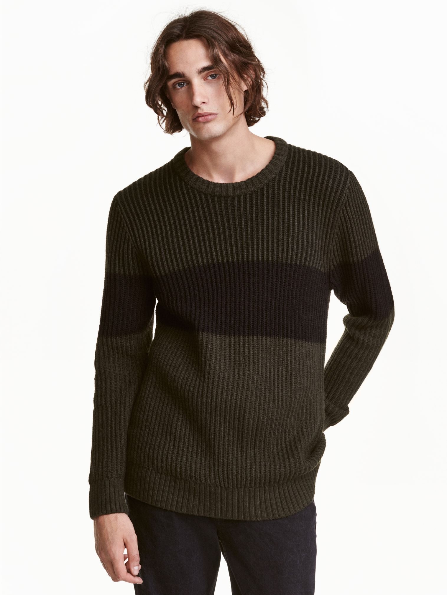 

Джемпер H&M 1473623  Хаки, Джемпер H&M 1473623 S Хаки