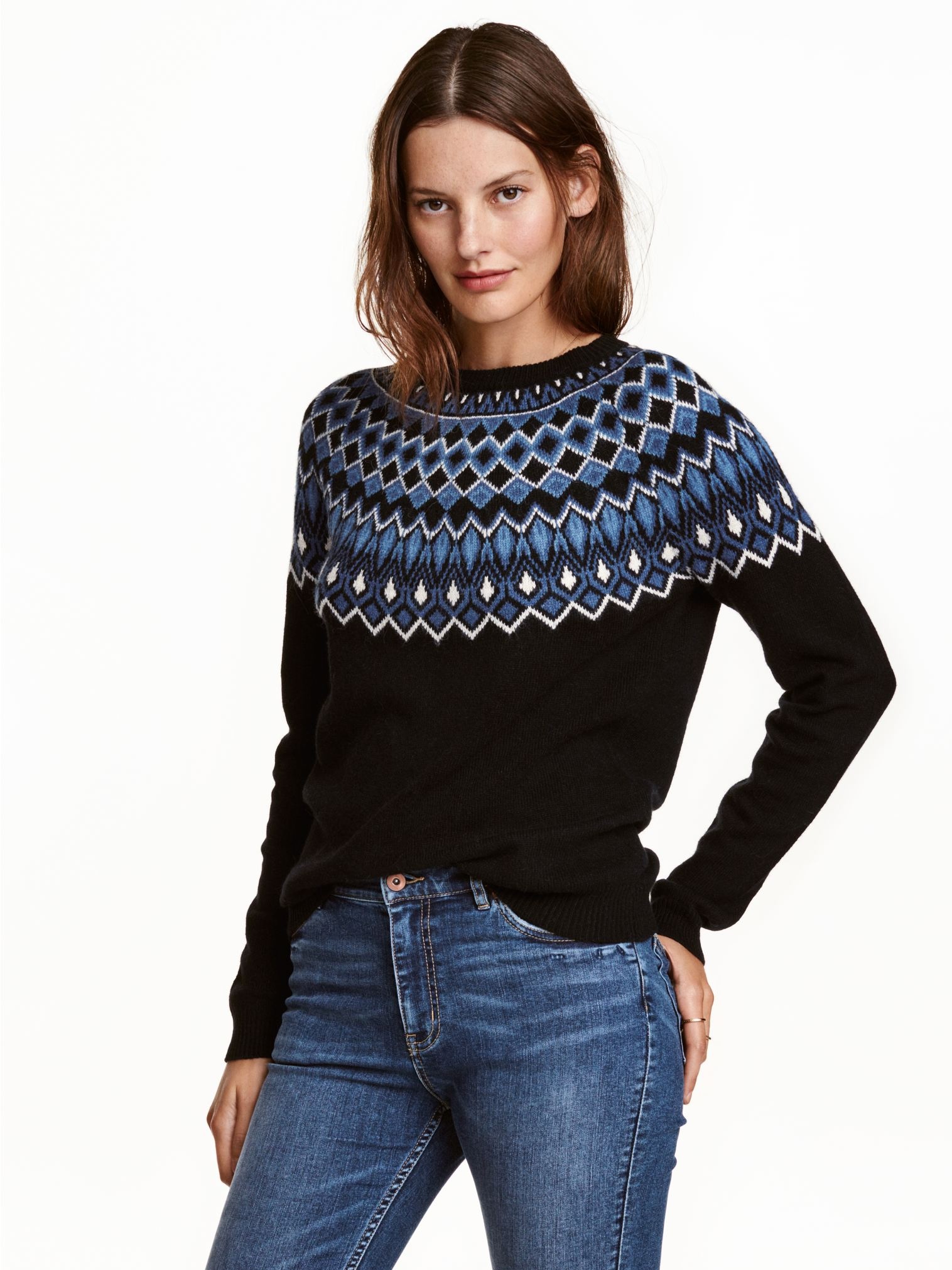 

Джемпер H&M 1505598 М Черный