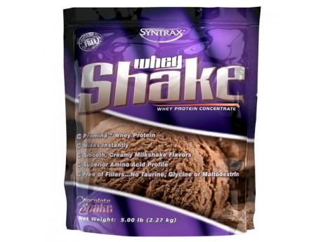 

Протеин Syntrax WHEY SHAKE 2.27кг Вкус Шоколад