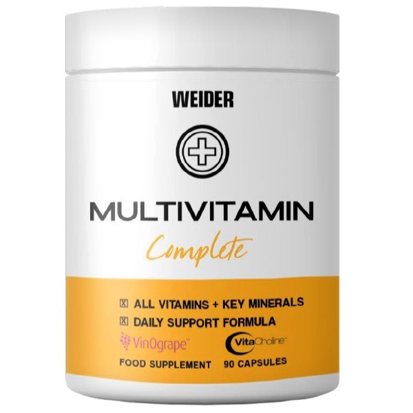 

Витамины и минералы Weider MULTIVITAMIN Complete 90 капсул
