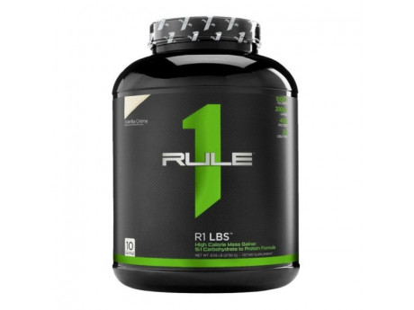 

Гейнеры R1 Rule One Гейнер LBS 2.7 кг Вкус Клубничный крем