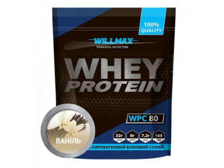 

Протеин Willmax Whey Protein 80% (920 грамм) Вкус Ваниль
