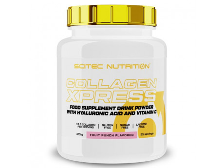 

Натуральные добавки Scitec Nutrition Collagen Xpress (475 грамм) Вкус Ананас