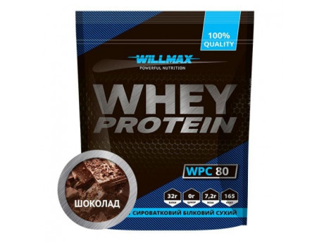 

Протеин Willmax Whey Protein 80% (920 грамм) Вкус Шоколад