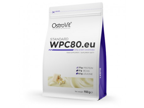 

Протеин Ostrovit WPC 80 Eu standard 900 грамм Вкус Белый Шоколад