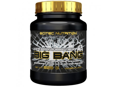 

Предтренировочный комплекс Scitec Nutrition Big Bang (825 грамм) Вкус Манго