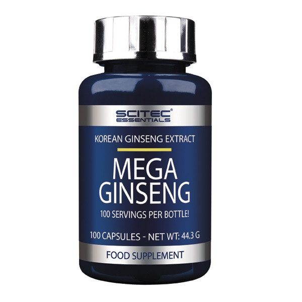 

Женшень Scitec Nutrition Mega Ginseng 100 капсул