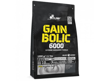 

Гейнер Olimp Gain Bolic 6000 1кг Вкус Банан