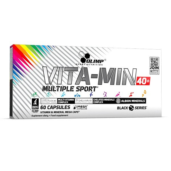 

Вітаміни та мінерали Olimp Vita-Min Multiple Sport 40+ 60 капсул