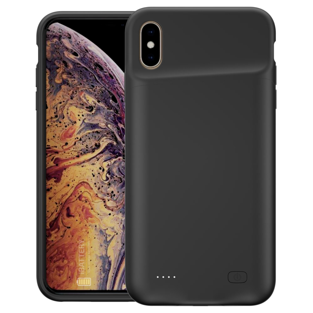 

Чехол зарядка iBattery для iPhone X/XS 5200 mAh black