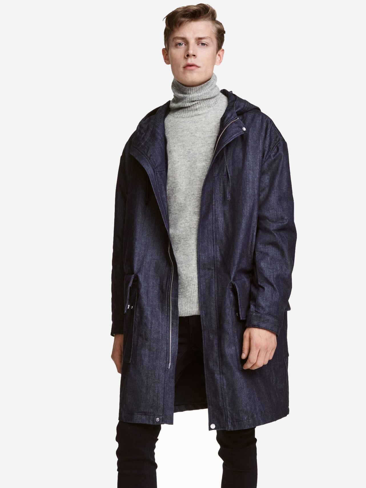

Парка H&M 5363374  Синяя, Парка H&M 5363374 L Синяя