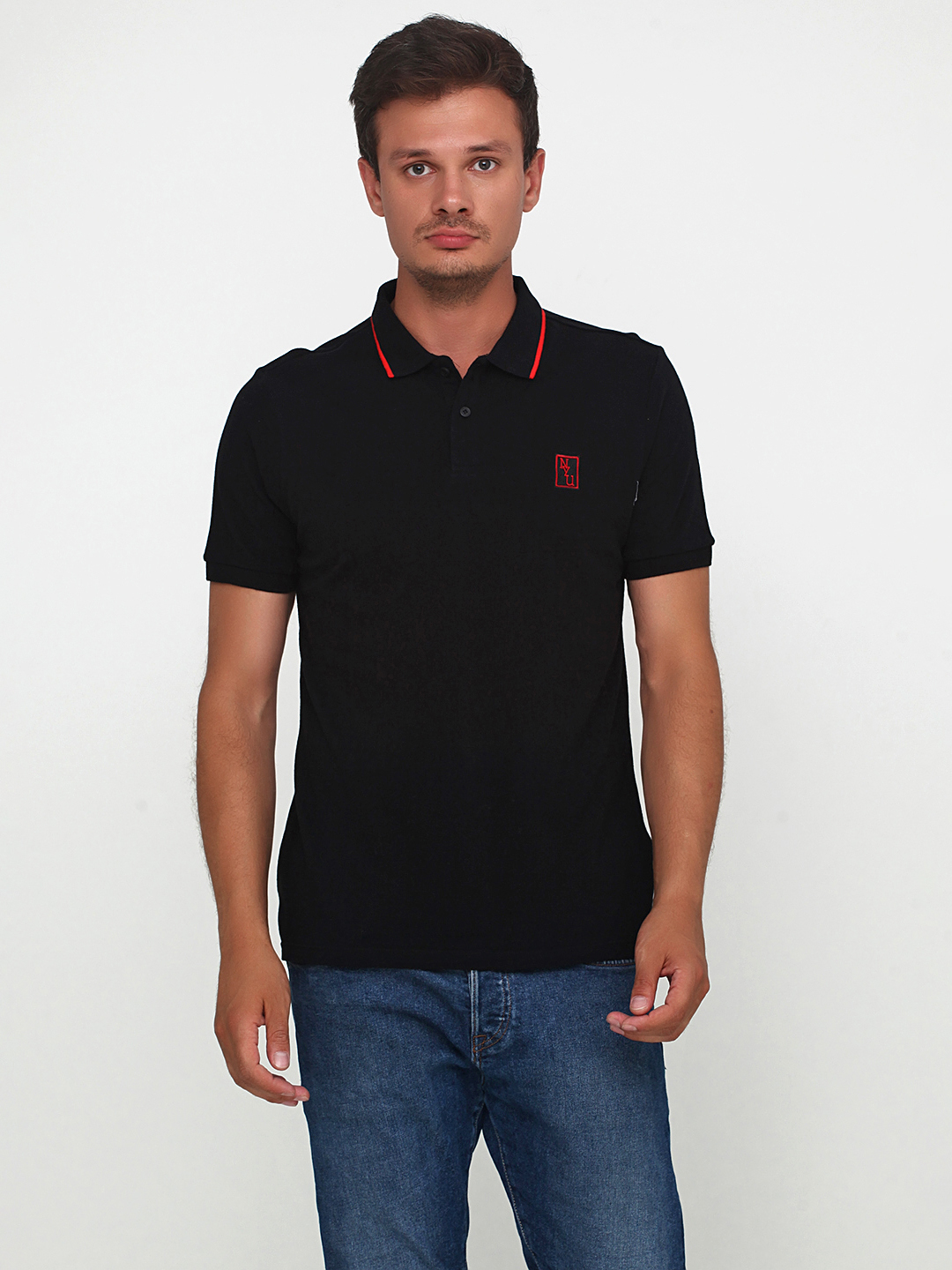 

Поло H&M 3810526  Черное, Поло H&M 3810526 XS Черное