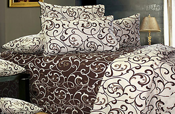 

Комплект постельного белья Krispol двуспальный ЕВРО GOLD LUX 200*220 (422.15375)