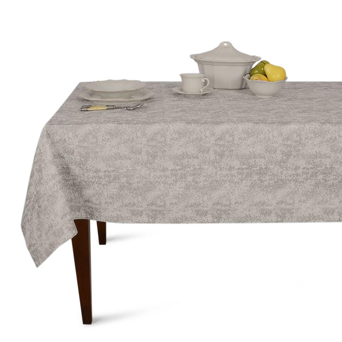 

Новогодняя хлопковая скатерть с водоотталкивающим эффектом "Серебряная россыпь" Villa Grazia-150х150