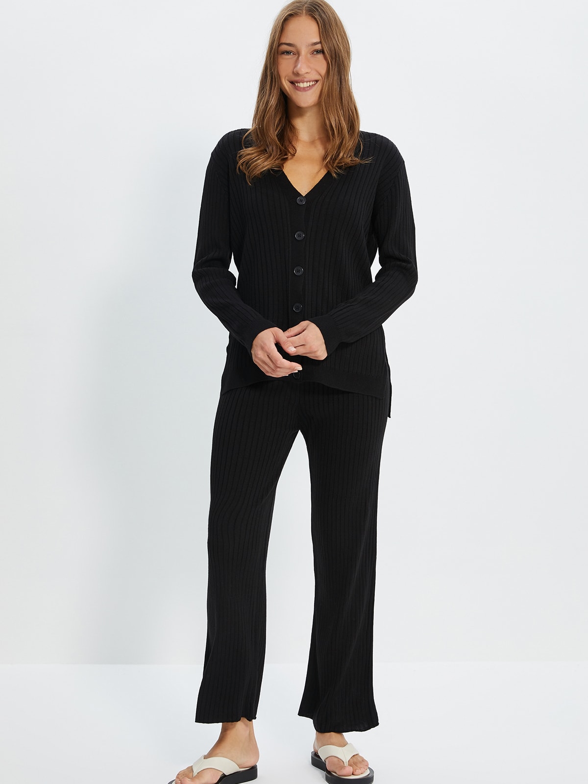 

Костюм Trendyol TWOAW22AU0060/Siyah  Черный, Костюм Trendyol TWOAW22AU0060/Siyah L Черный