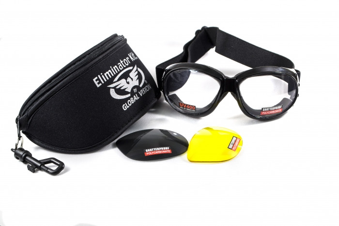 

Спортивные очки со сменными линзами Global Vision Eyewear ELIMINATOR