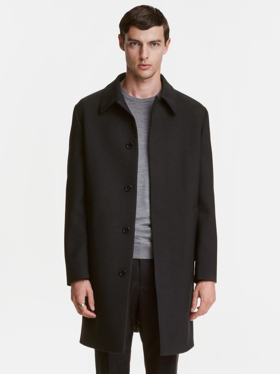 

Пальто H&M XAZ153387EJGL  Черное, Пальто H&M XAZ153387EJGL 60 Черное