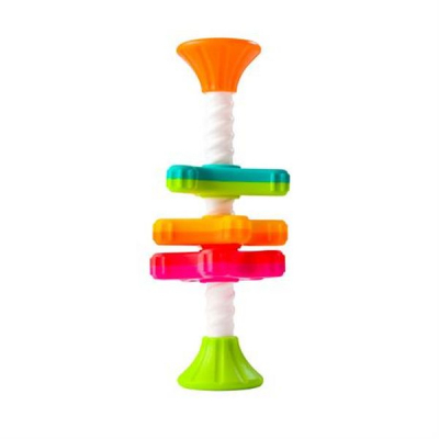 

Развивающая игрушка Fat Brain Toys Пирамидка-спиннер тактильная MiniSpinny (F134ML)